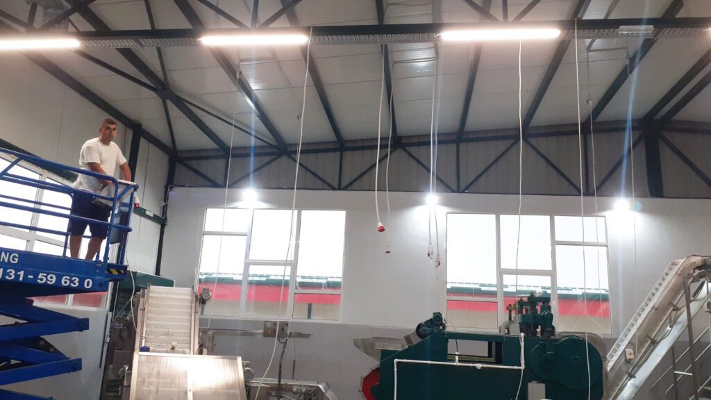 Elektroinstalacije industrijskih objekata Eko voće