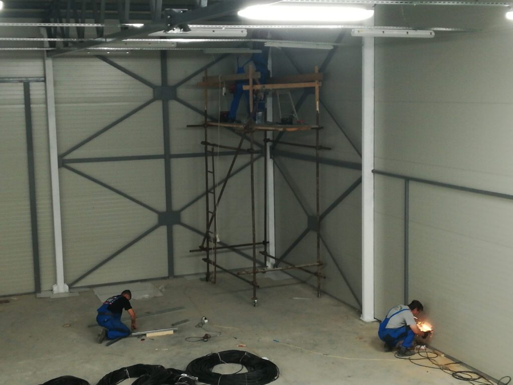 Elektroinstalacije industrijskih objekata i ugradnja video nadzora Flash Print System Pančevo