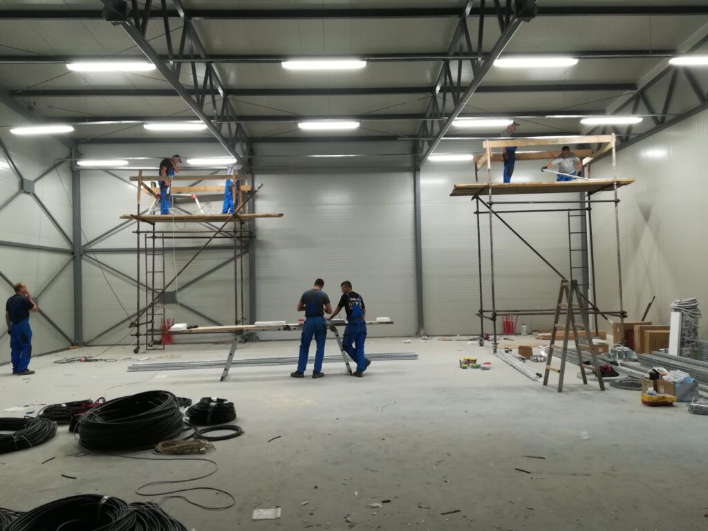 Elektroinstalacije industrijskih objekata i ugradnja video nadzora Flash Print System Pančevo