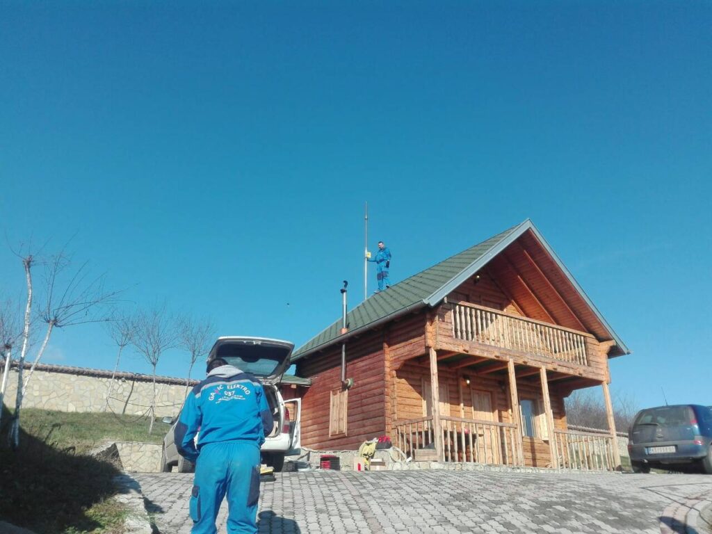 Ugradnja gromobrana - Stara Krčma Sogolj