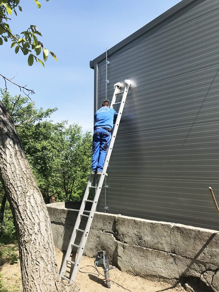 elektro radovi industrijskih objekata gromobrani postavljanje Minić DOO